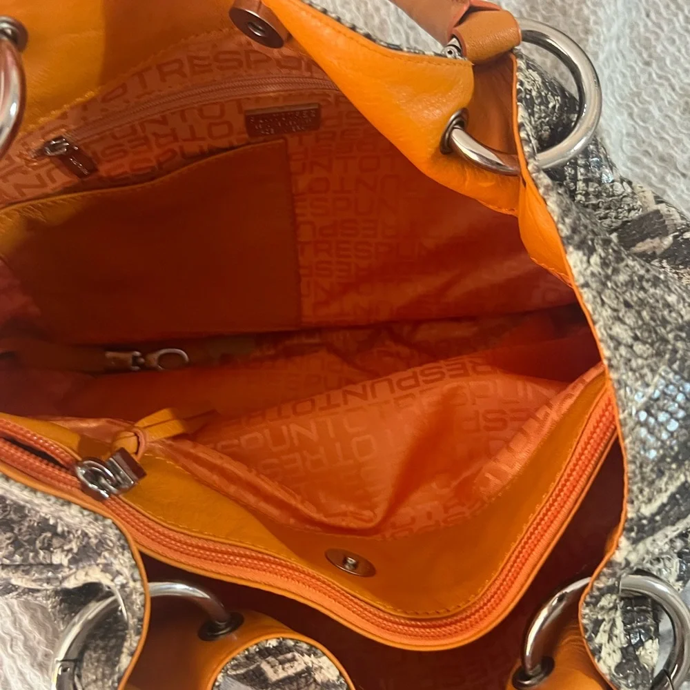 Puntotres Snakeskin Bag - Picture 4 of 4